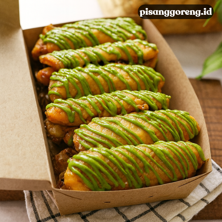 Pisang Matcha